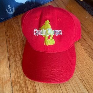 Captain Morgan Red Baseball Cap